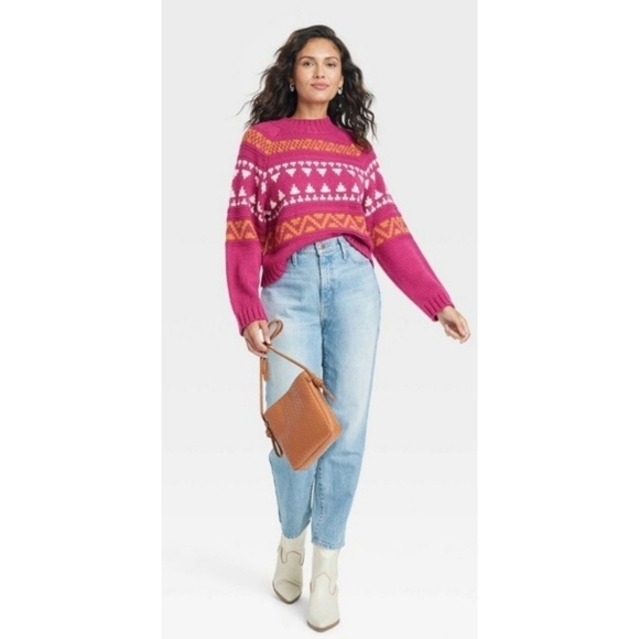 Universal Thread Mock Turtleneck Pullover Sweater - Picture 4 of 10